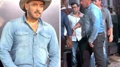 Salman Khan spotted on Alliance sets; sparks rumours of a special episode with Sohail Khan