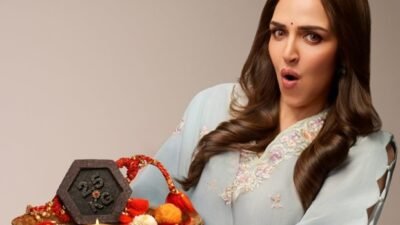 Esha Deol turns Sunny Deol’s “Dhaai Kilo Ka Haath” into a Raksha Bandhan gag in Instamart campaign, watch