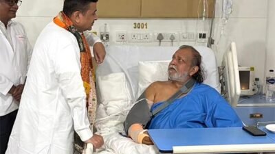 Mithun Chakraborty undergoes surgery in Kolkata; CM Suvendu Adhikari visits actor in hospital