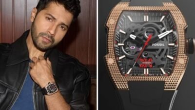 Varun Dhawan fronts Fossil’s new machine X-1 collection, priced at Rs 40,995