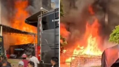 Fire breaks out near the sets of Pati Patni Aur Panga and MTV Hustle 5, no casualties reported
